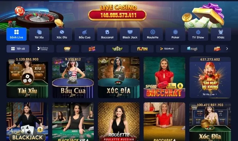 Sảnh Casino Online Crown88 sở hữu dàn dealer cực kỳ xinh đẹp
