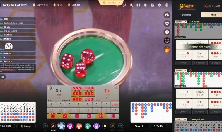 Bàn cược Tài Xỉu Nhà Cái Crown88
